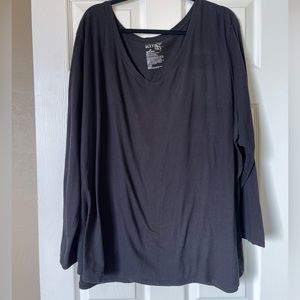 Terra & Sky Long Sleeve Black Shirt